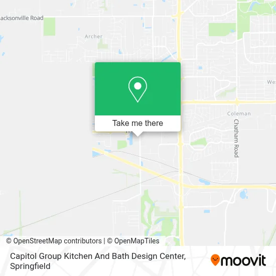 Capitol Group Kitchen And Bath Design Center map
