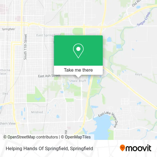 Helping Hands Of Springfield map