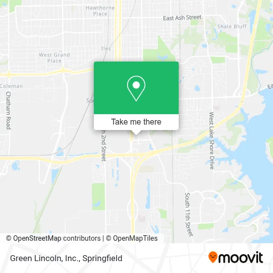 Green Lincoln, Inc. map
