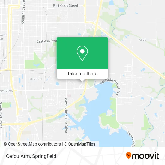 Cefcu Atm map