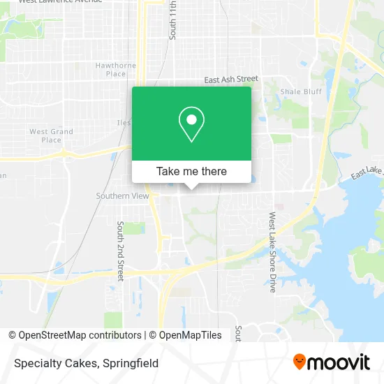 Specialty Cakes map