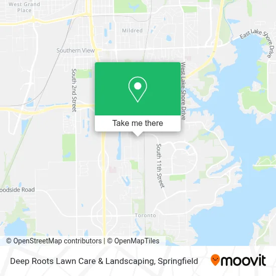 Deep Roots Lawn Care & Landscaping map
