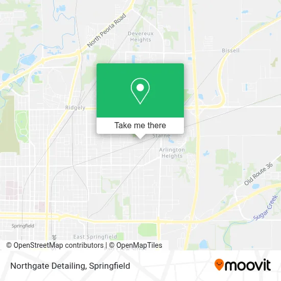 Northgate Detailing map