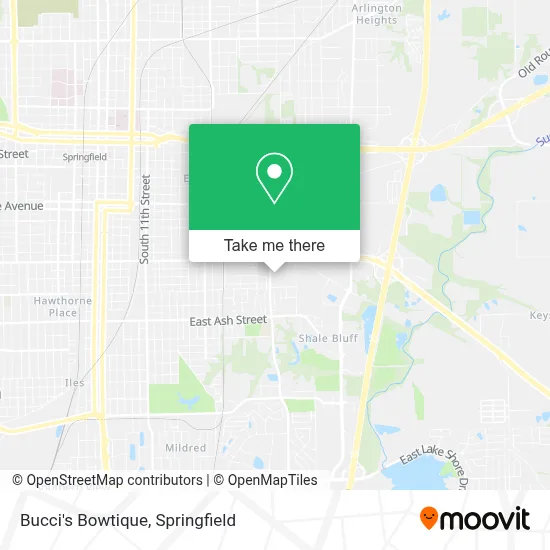 Bucci's Bowtique map