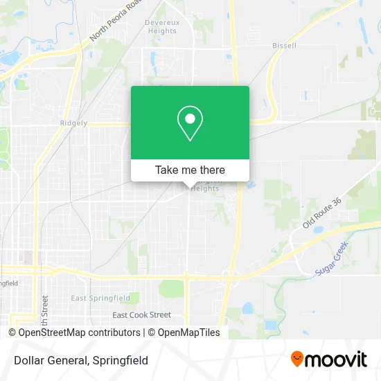Dollar General map