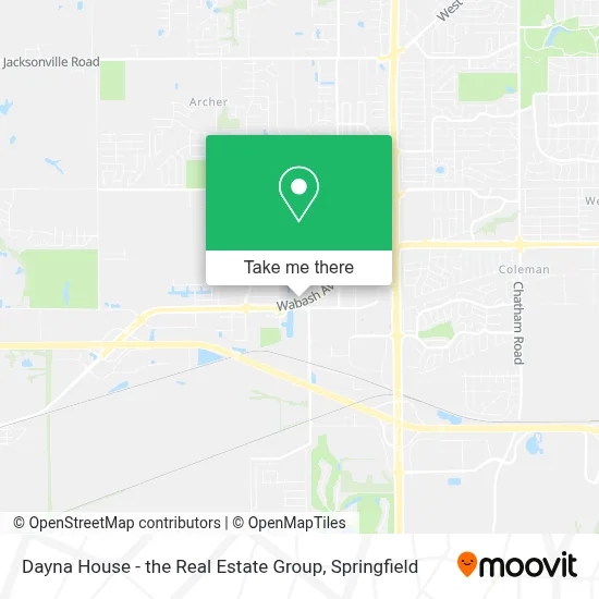 Dayna House - the Real Estate Group map