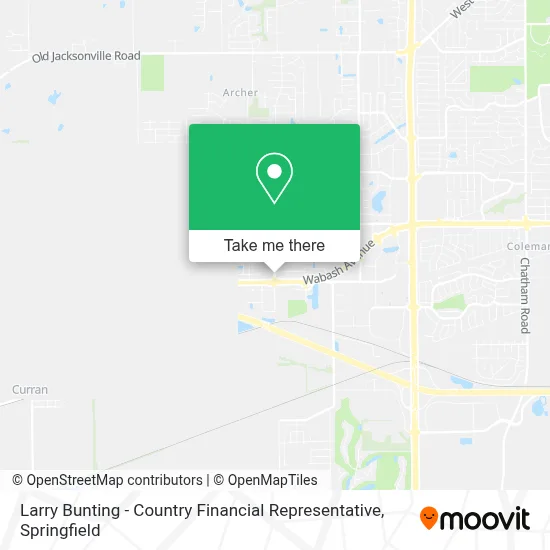 Larry Bunting - Country Financial Representative map