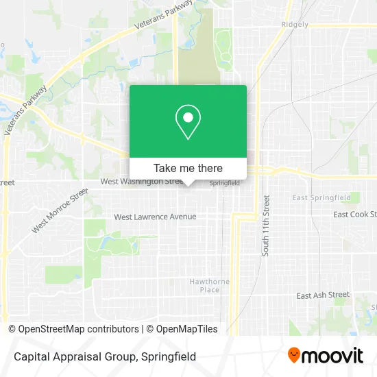 Capital Appraisal Group map
