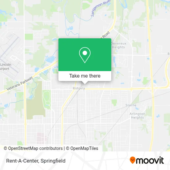 Rent-A-Center map