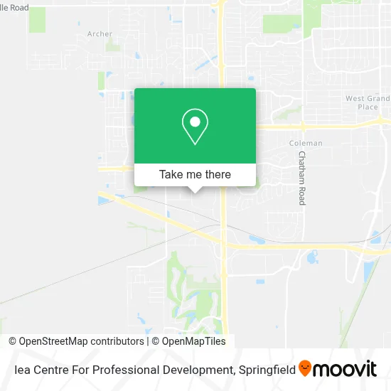 Iea Centre For Professional Development map