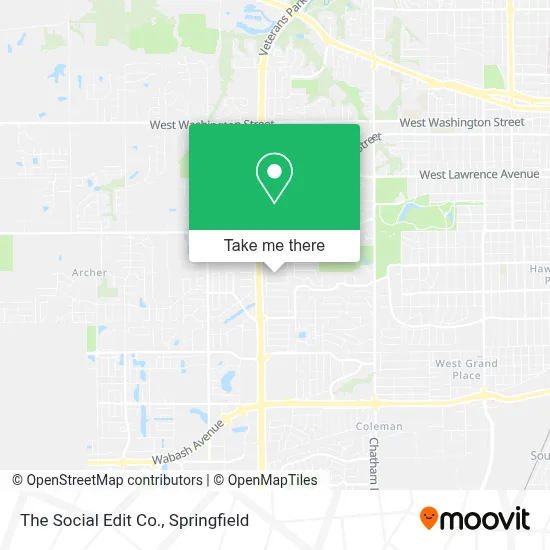The Social Edit Co. map