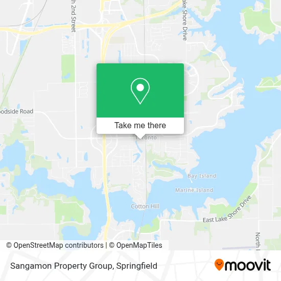 Sangamon Property Group map