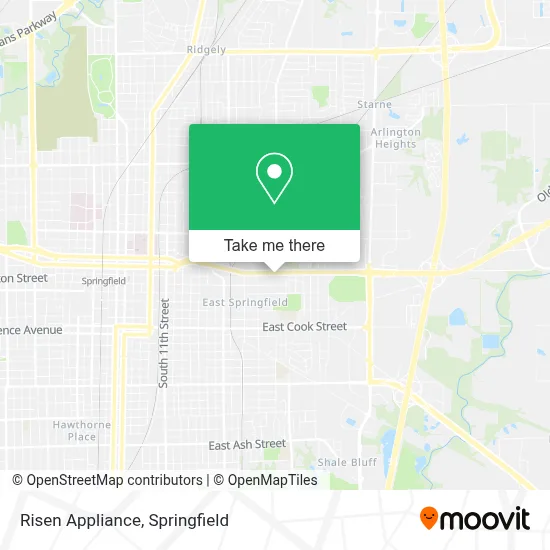 Risen Appliance map