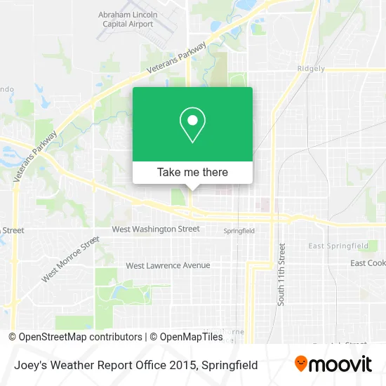 Joey's Weather Report Office 2015 map