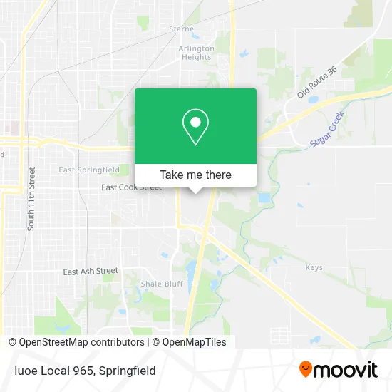 Iuoe Local 965 map