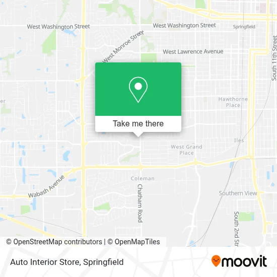 Auto Interior Store map