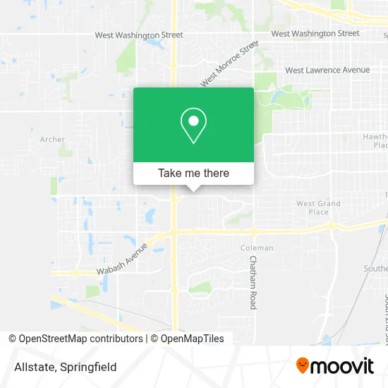 Allstate map