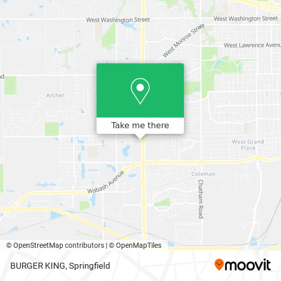 Mapa de BURGER KING