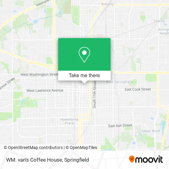 WM. van's Coffee House map