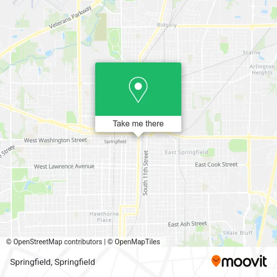 Mapa de Springfield