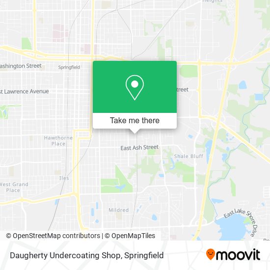 Daugherty Undercoating Shop map