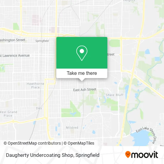 Daugherty Undercoating Shop map