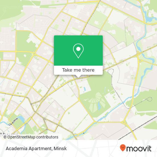 Academia Apartment map