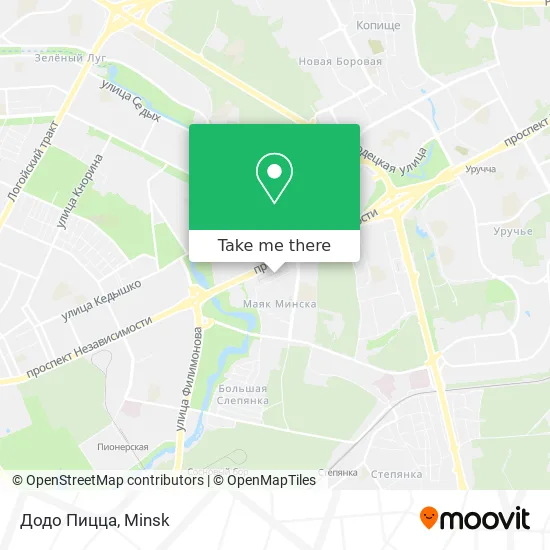 Додо Пицца map