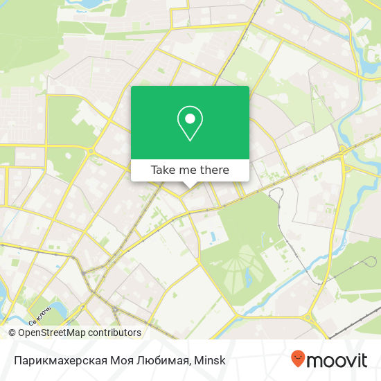 Парикмахерская Моя Любимая map