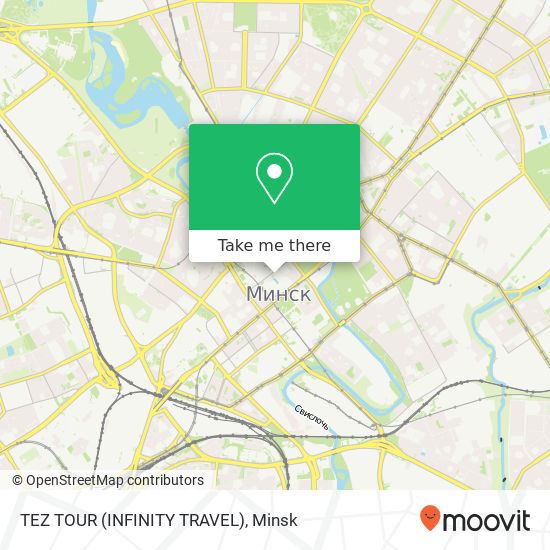 TEZ TOUR (INFINITY TRAVEL) map