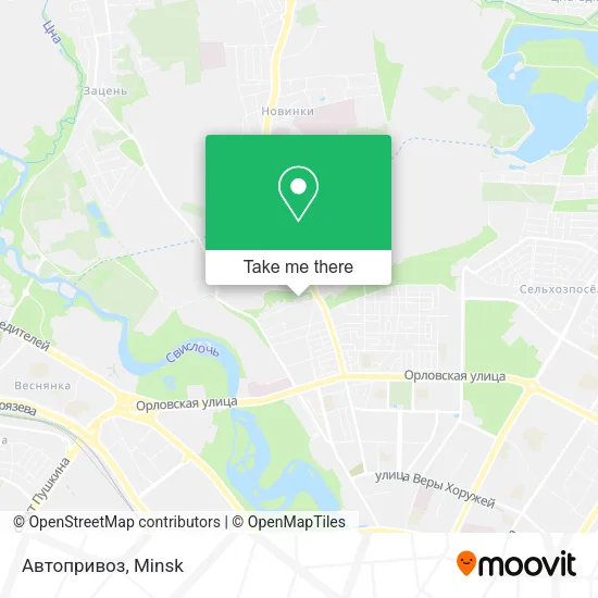 Автопривоз map