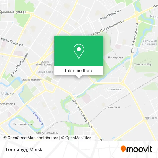 Голливуд map