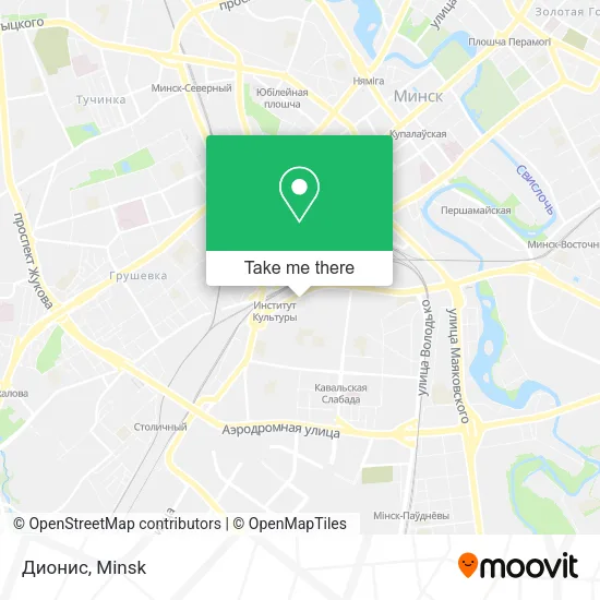Дионис map
