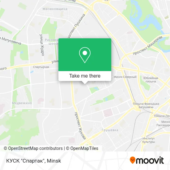 КУСК "Спартак" map