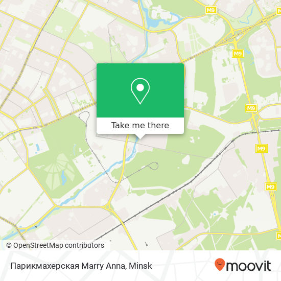 Парикмахерская Marry Anna map