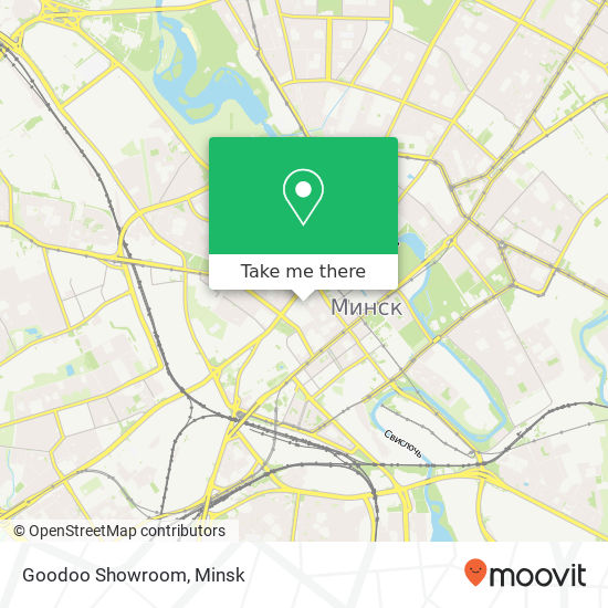 Goodoo Showroom map