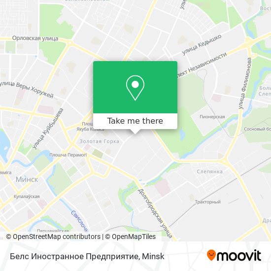 Белс Иностранное Предприятие map