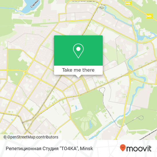Репетиционная Студия "ТО4КА" map