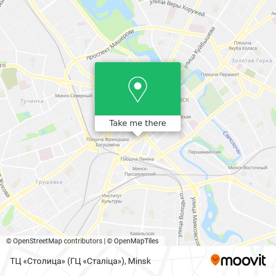 ТЦ «Столица» (ГЦ «Сталіца») map