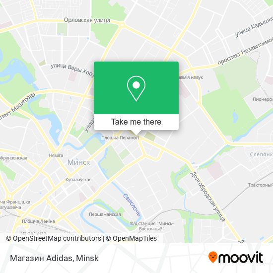 Магазин Adidas map