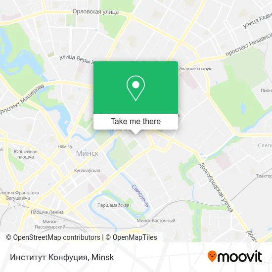 Институт Конфуция map