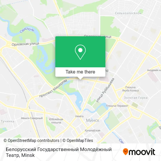 Белорусский Государственный Молодёжный Театр map