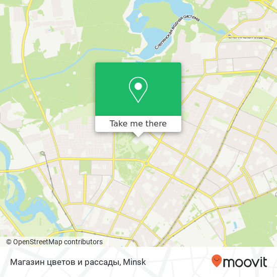 Магазин цветов и рассады map