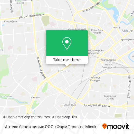 Аптека бережливых ООО «ФармПроект» map