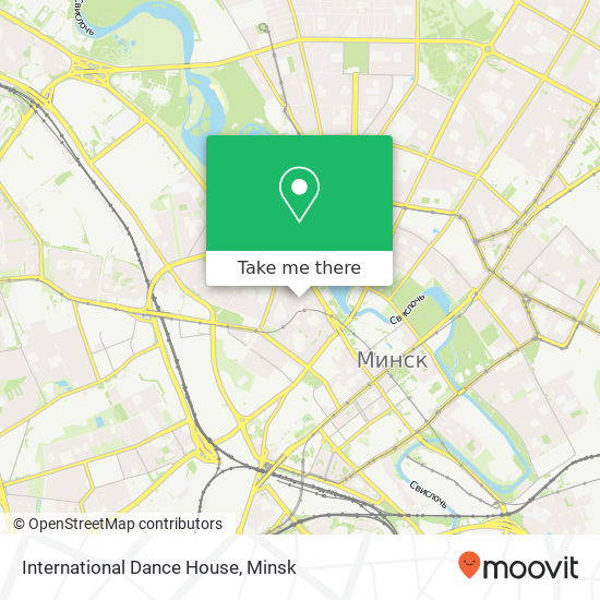 International Dance House map