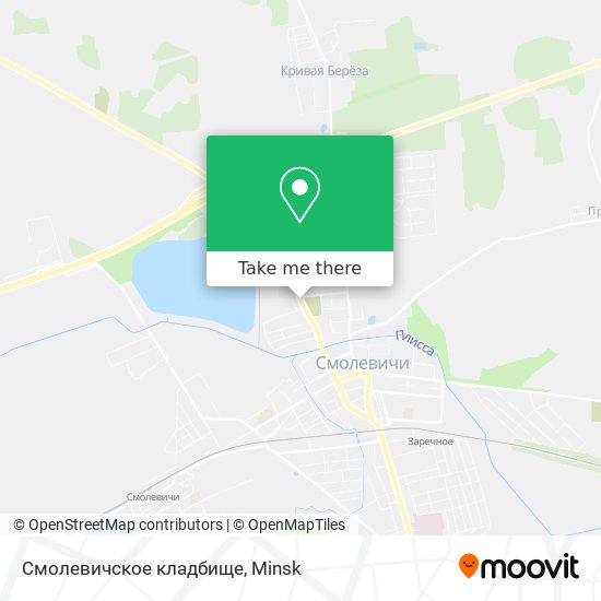 Смолевичское кладбище map