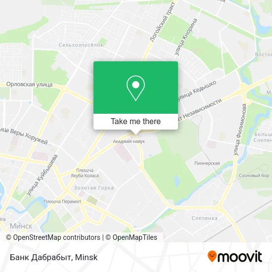 Банк Дабрабыт map