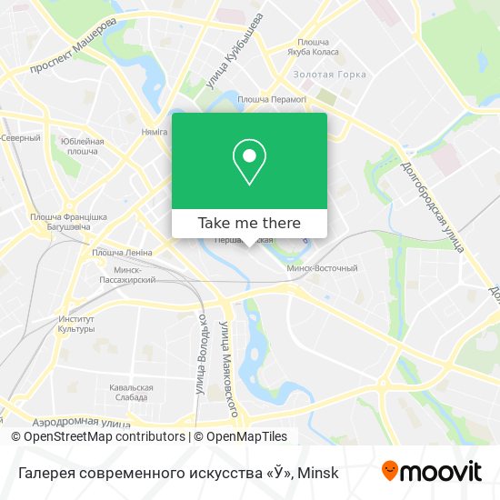 Галерея современного искусства «Ў» map