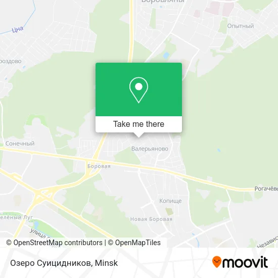 Озеро Суицидников map