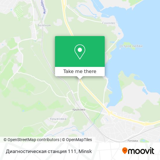 Диагностическая станция 111 map